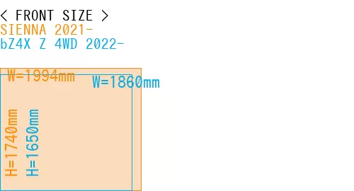 #SIENNA 2021- + bZ4X Z 4WD 2022-